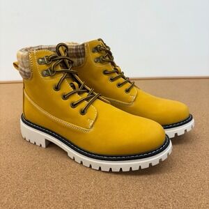 Carlkarida Women's 7.5 Waterproof Hiking Boots Lightweight Non slip Ankle Trekki